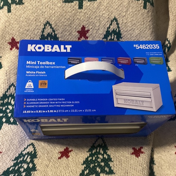 KOBALT Mini Toolbox White - Picture 2 of 4